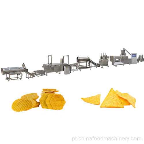 Tortilha de milho / doritos / microplaquetas de milho que faz a máquina para a venda